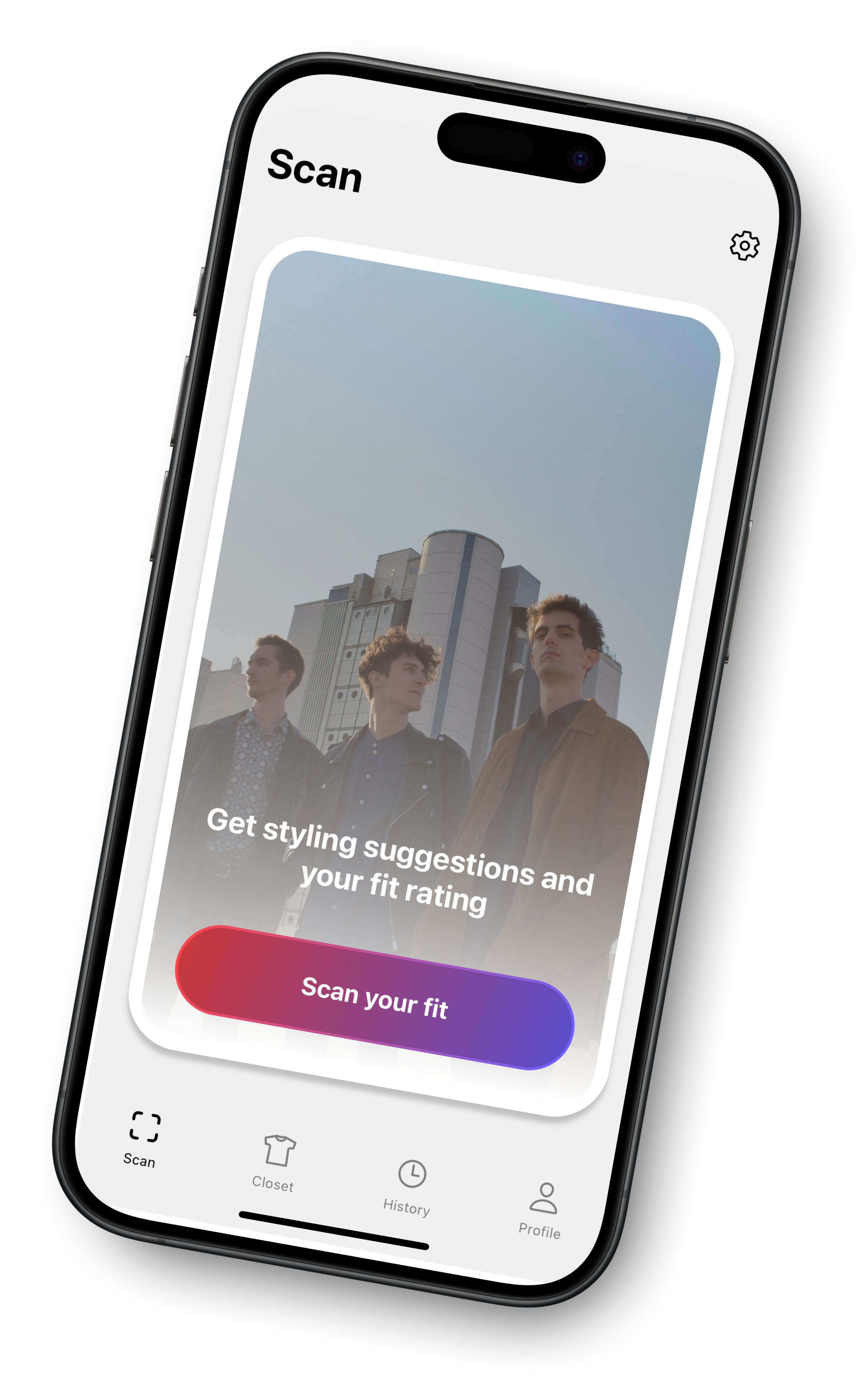 FitCheck App Interface